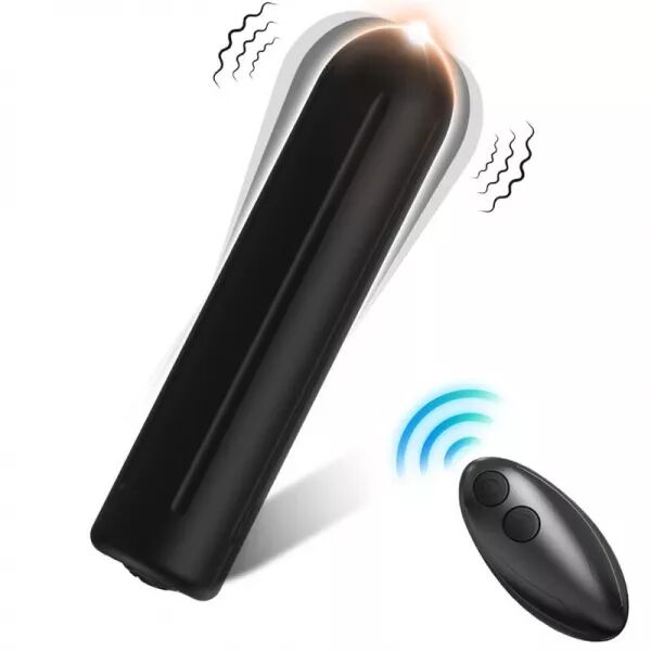 ARMONY - WARHEAD VIBRATOR BULLET T�L�COMMANDE NOIR 2 CM X 8.8 CM
