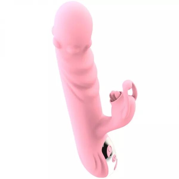 ARMONY - VIBRATEUR ENTI�REMENT LANGUE AVEC EFFET CHALEUR ROSE STIMULANT LANGUE