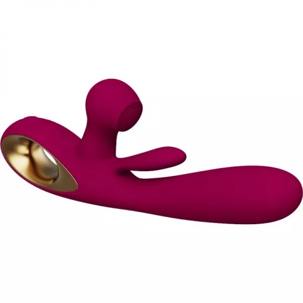 ARMONY - VIBRATEUR IMPACT SWING & DOUBLE STIMULATEUR MOD�LE 1 BORDEAUX