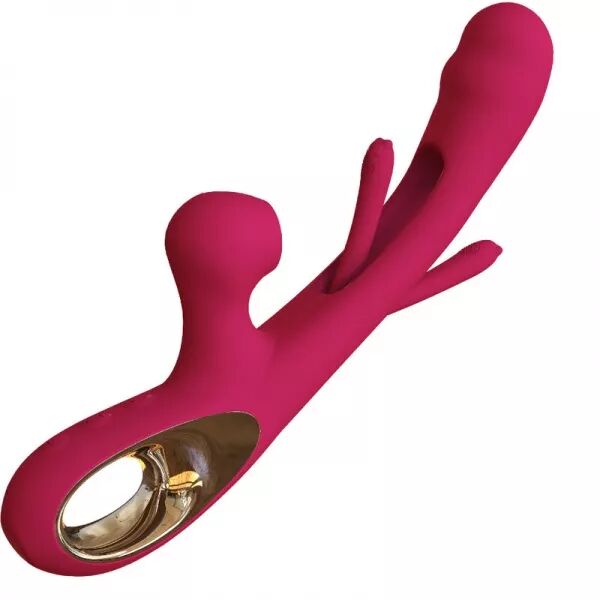 ARMONY - VIBRATEUR IMPACT SWING & DOUBLE STIMULATEUR MOD�LE 2 BORDEAUX