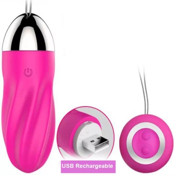 ARMONY - T�L�COMMANDE OEUF VIBRANT SWEETY SPIRAL ROSE
