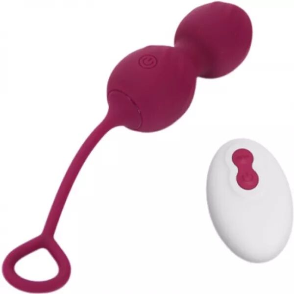 ARMONY - BLOSSOMS HALT�RE VAGINALE VIBRATION T�L�COMMANDE 10 VIBRATIONS ROUGE FONC�