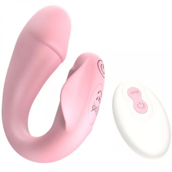 ARMONY - FRESHFUN CICI STAP-ON VIBRATEUR T�L�COMMANDE ET APPLICATION 10 VIBRATIONS ROSE