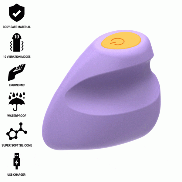 INTENSE - URSULA STIMULATEUR 10 VIBRATIONS VIOLET