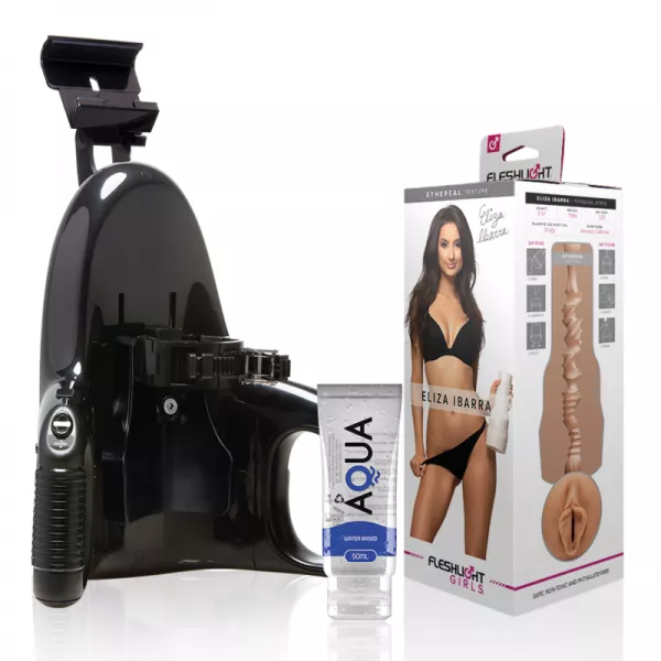 FLESHLIGHT - ELIZA IBARRA VAGIN + LANCEMENT UNIVERSEL + LUBRIFIANT DE QUALIT� AQUA 50 ML