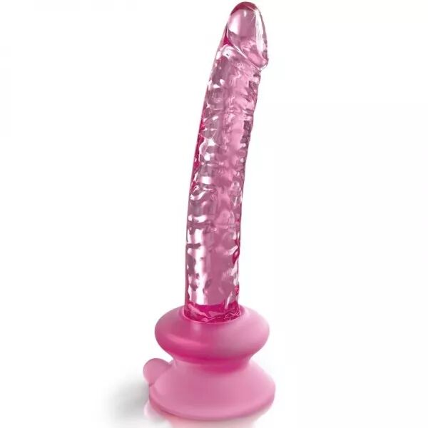 ICICLES - N. 86 GODE EN VERRE AVEC VENTOUSE