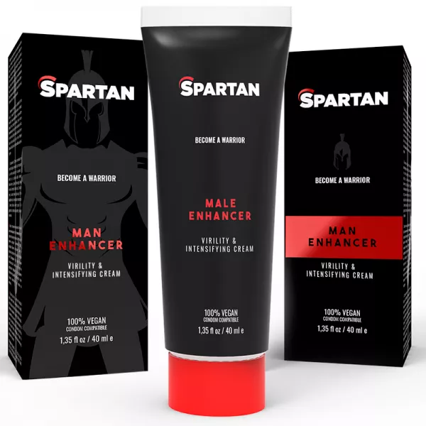 SPARTAN - COUPLE GEL VIRILIT� ET CR�ME INSENSIFIANTE 100% VEGAN