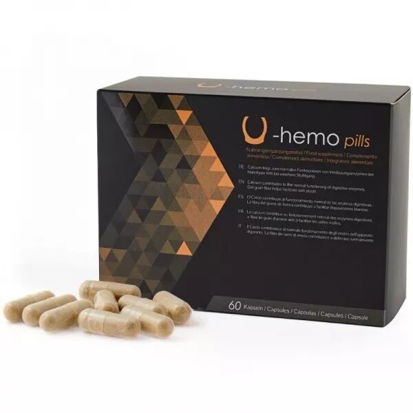 500 COSMETICS - CAPSULES U-HEMO POUR PR�VENIR LES H�MORRO�DES - 60 CAPSULES