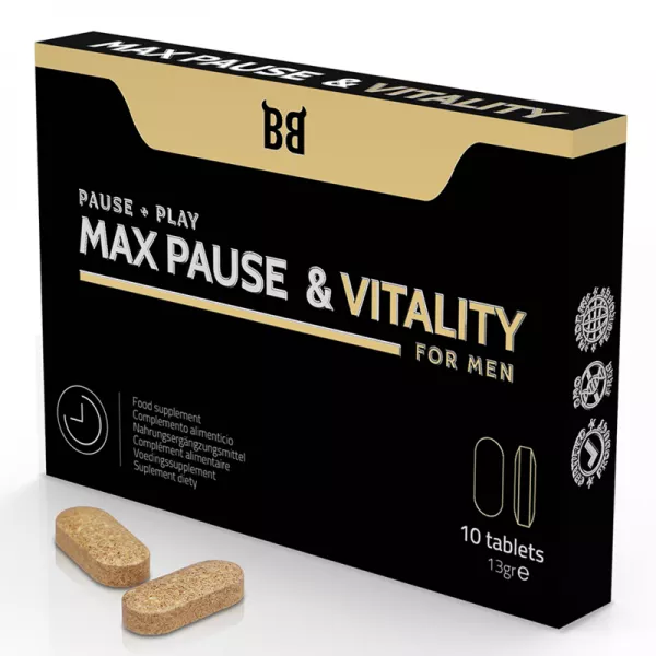 BLACK BULL - RETARDATEUR DE PAUSE MAXIMALE ET DE VITALIT� POUR HOMMES 10 G�LULES
