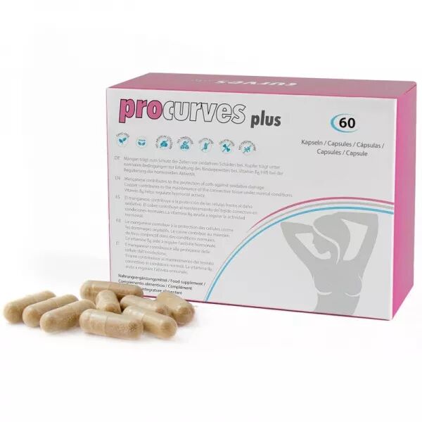 500 COSMETICS - PROCURVES PLUS PILULES D'AM�LIORATION DU SEIN NATUREL