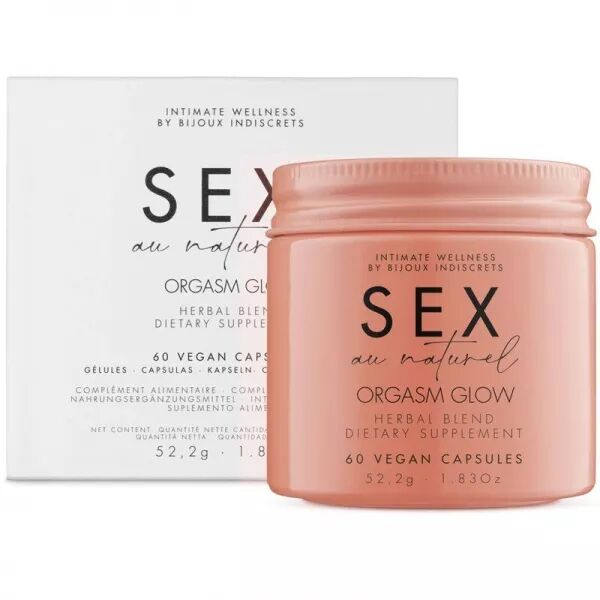 BIJOUX - COMPL�MENT ALIMENTAIRE ORGASM GLOW 60 CAPSULES