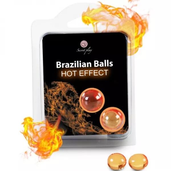 SECRETPLAY - BALLES BR�SILIENNES EFFET CHAUFFANT 2 UNIT�S