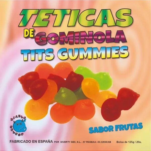 DIABLO GOLOSO - T�TINES GOMMEUSES BRILLANTES ASSORTIES