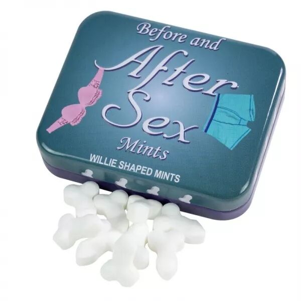 SPENCER & FLEETWOOD - FORME DE P�NIS MENTHE CANDY POUR AVANT ET APR�S LE SEXE