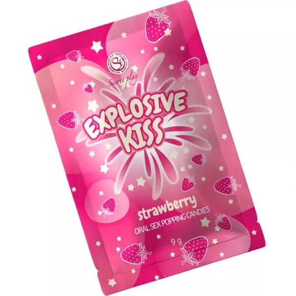 SECRETPLAY - BONBONS EXPLOSIFS � LA FRAISE