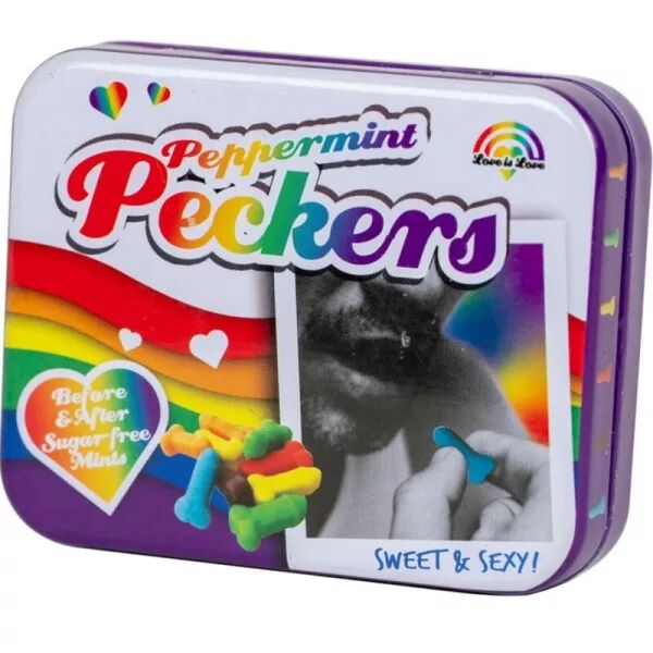 SPENCER & FLEETWOOD - BONBON ARC-EN-CIEL � LA MENTHE PECKERS