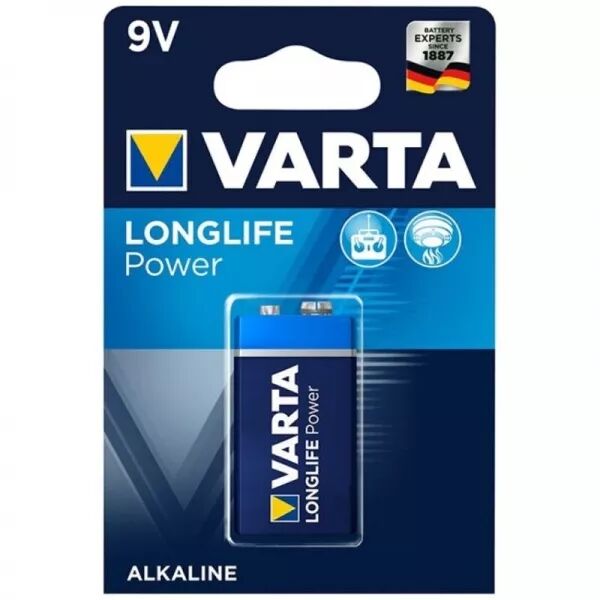 VARTA - PILE ALCALINE LONGLIFE POWER 9V LR61 1 UNIT�