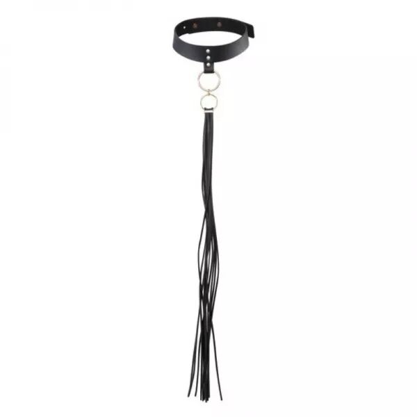 BIJOUX INDISCRETS MAZE - CHOKER PAMPL NOIR