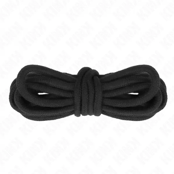 KINK - CORDE EN COTON 10 M�TRES NOIR