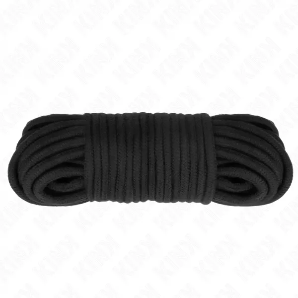 KINK - CORDE EN COTON 20 M�TRES NOIR