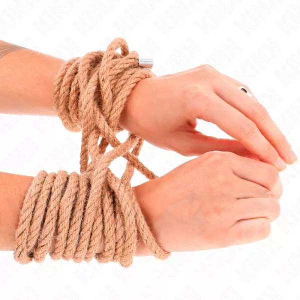 KINK - CORDE DE CHANVRE AVEC T�TE M�TALLIQUE 20 M�TRES