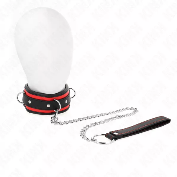 KINK - COLLIER LOURD AVEC CEINTURE 65 CM MOD�LE 2 R�GLABLE 36,5-50 CM