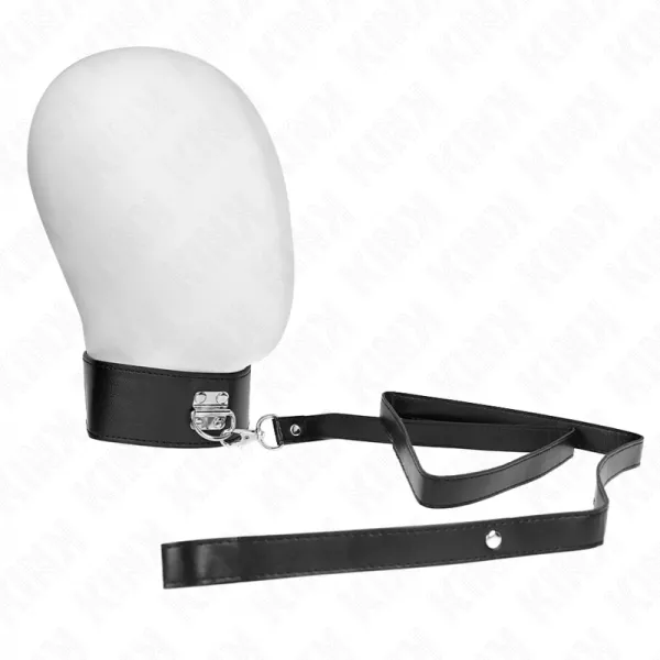 KINK - COLLIER AVEC CEINTURE 116 CM MOD�LE 2 R�GLABLE 36-43 CM X 5 CM