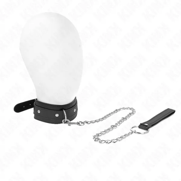 KINK - COLLIER AVEC LAISSE 65 CM 1 ANNEAU R�GLABLE 38-49 CM X 5 CM