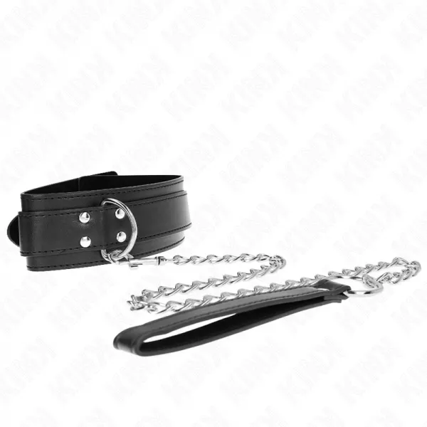 KINK - COLLIER AVEC BRACELET 65 CM BOUCLES ARGENT R�GLABLES 33-46 CM X 5,5 CM