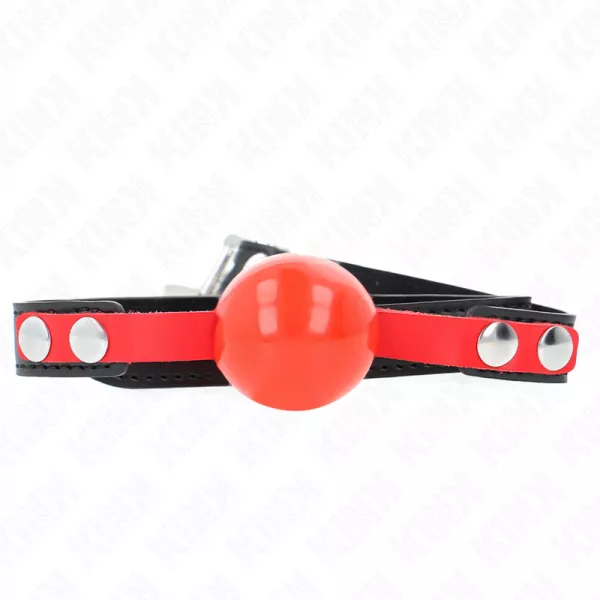 KINK - BALLE TPE SOUPLE 4 CM GAG MOD�LE 4 60 x 2 CM R�GLABLE 37-52 CM