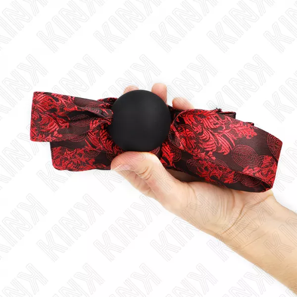 KINK - BOULE EN SILICONE SCANDALE 4,5 CM GAG MOD�LE 2 146 x 4 CM