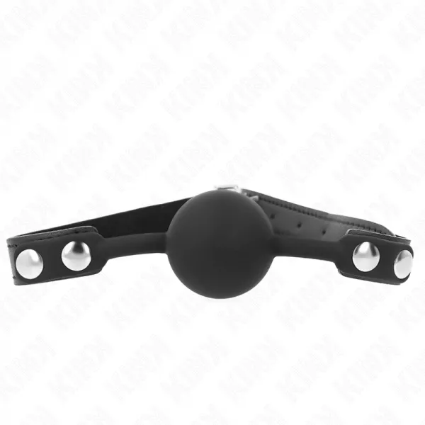 KINK - BOULE EN SILICONE 4 CM GAG MOD�LE 1 60 x 2 CM