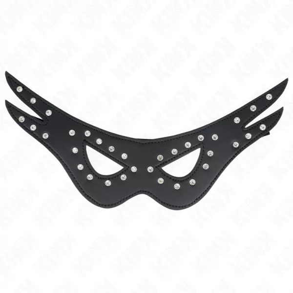 KINK - MASQUE SEXY EN CUIRETTE MOD�LE 2 27 x 13 CM