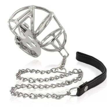 METAL HARD - ANNEAU DE CHASTET� EN AVEC SANGLE
