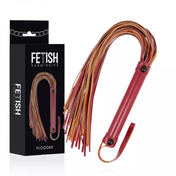 FETISH SUBMISSIVE DARK ROOM - FOUET EN CUIR V�G�TALIEN