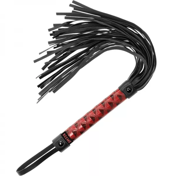 BEGME - FLOGGER EN CUIR V�GAN �DITION ROUGE