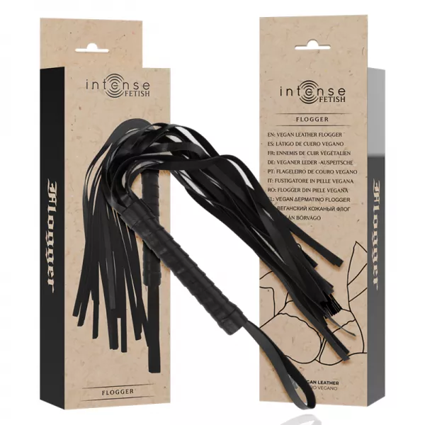 INTENSE - FETISH FLOGGER EN CUIR V�G�TALIEN