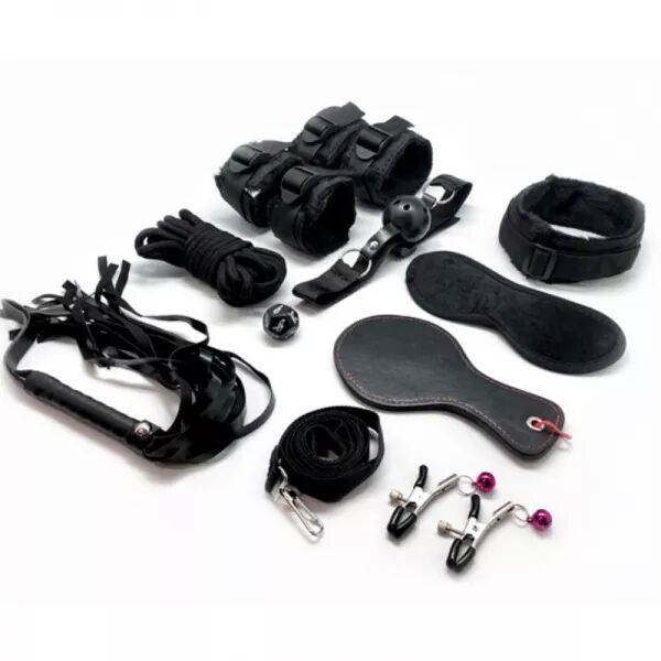 ALIVE - KIT FURY 10 PI�CES BDSM NOIR