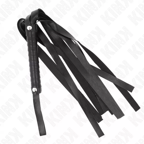 KINK - Fouet � queue large noir 48,5 CM