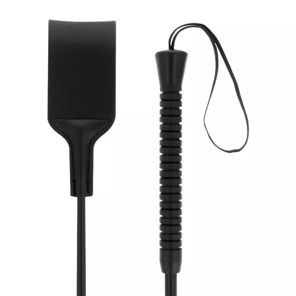 DARKNESS - FOUET BDSM LARGE NOIR F�TICHISTE