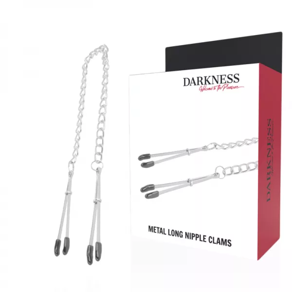 DARKNESS - PINCES � T�TONS R�GLABLES EN M�TAL