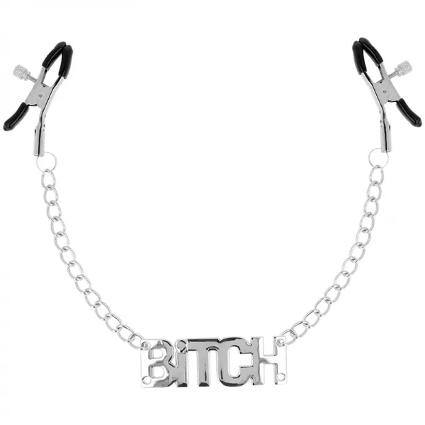 PINCES � T�TONS OHMAMA FETISH AVEC CHA�NES - BITCH