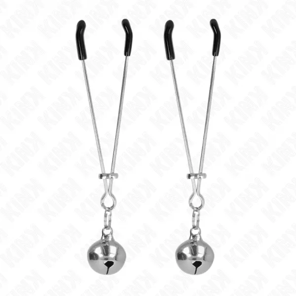 KINK - PINCES � T�L�PHONE MINCE CLOCHE ARGENT 7 CM