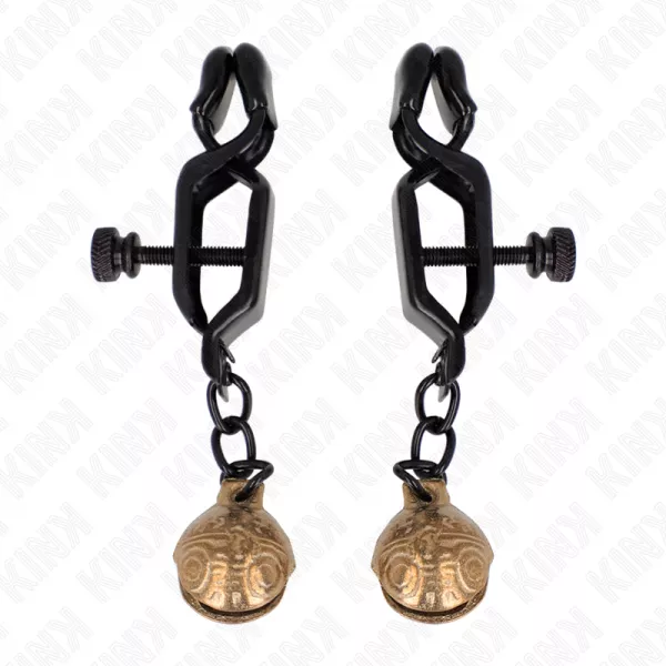 KINK - PINCES � METELONS STYLE CLOCHE NOIR 7 CM