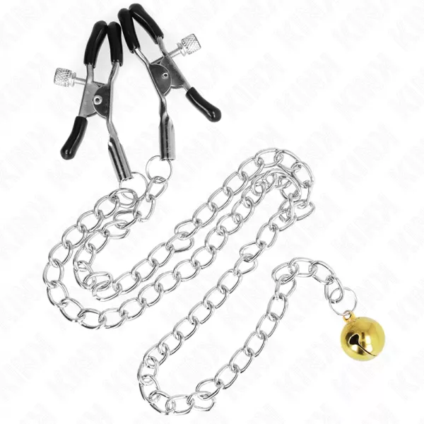 KINK - PINCES � METELIER CHA�NE AVEC CLOCHE 30 CM