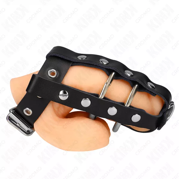 KINK - CAGE � P�NIS R�GLABLE AVEC SERRURE