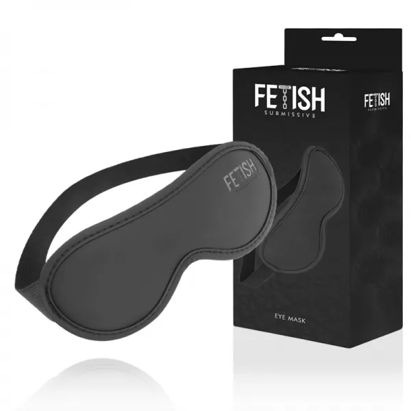 FETISH SUBMISSIVE - MASQUE EN CUIR V�GAN II AVEC DOUBLURE EN NOPR�NE