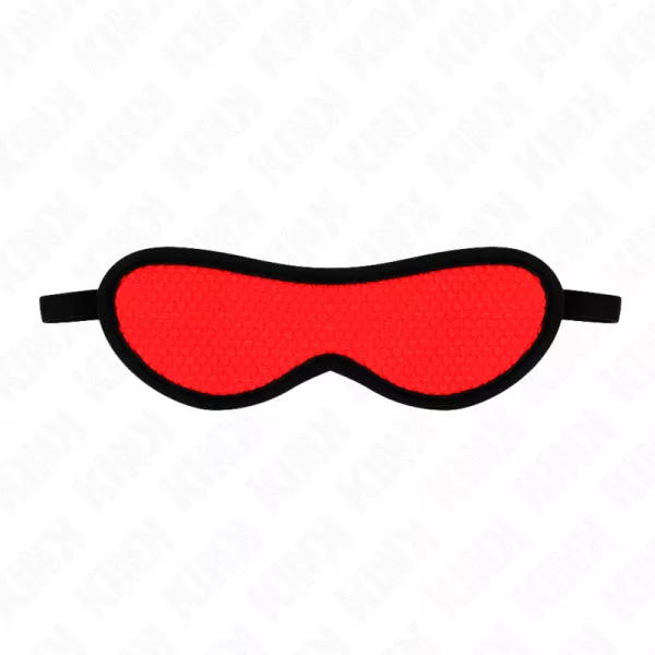 KINK - BANDAGE TEXTUR� � �CAILLES AVEC BORD RECOUVERT ROUGE 20 x 7 CM