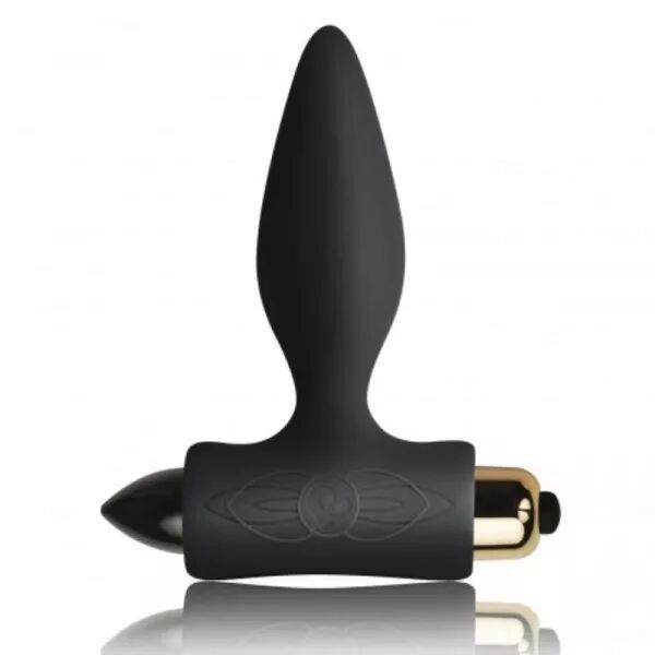 ROCKS-OFF - PLUG ANAL PETITE SENSATIONS POUR D�BUTANTS - NOIR