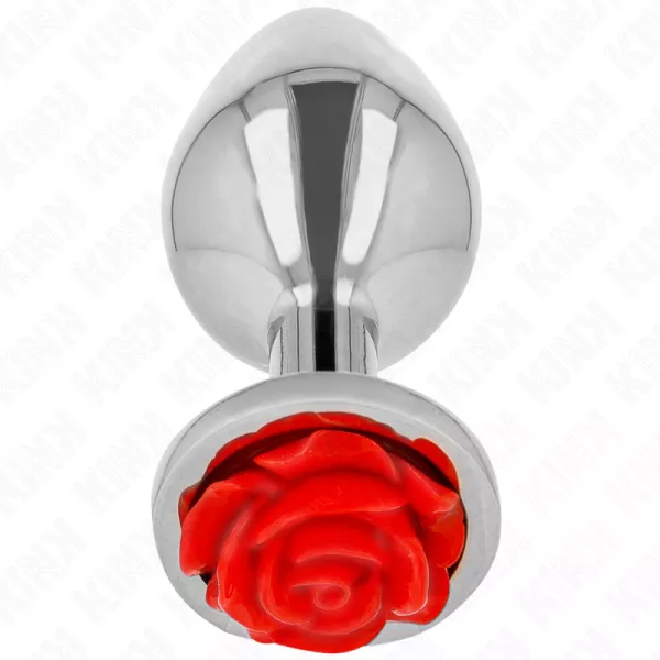 KINK - PLUG ANAL ROSE ROUGE TAILLE S